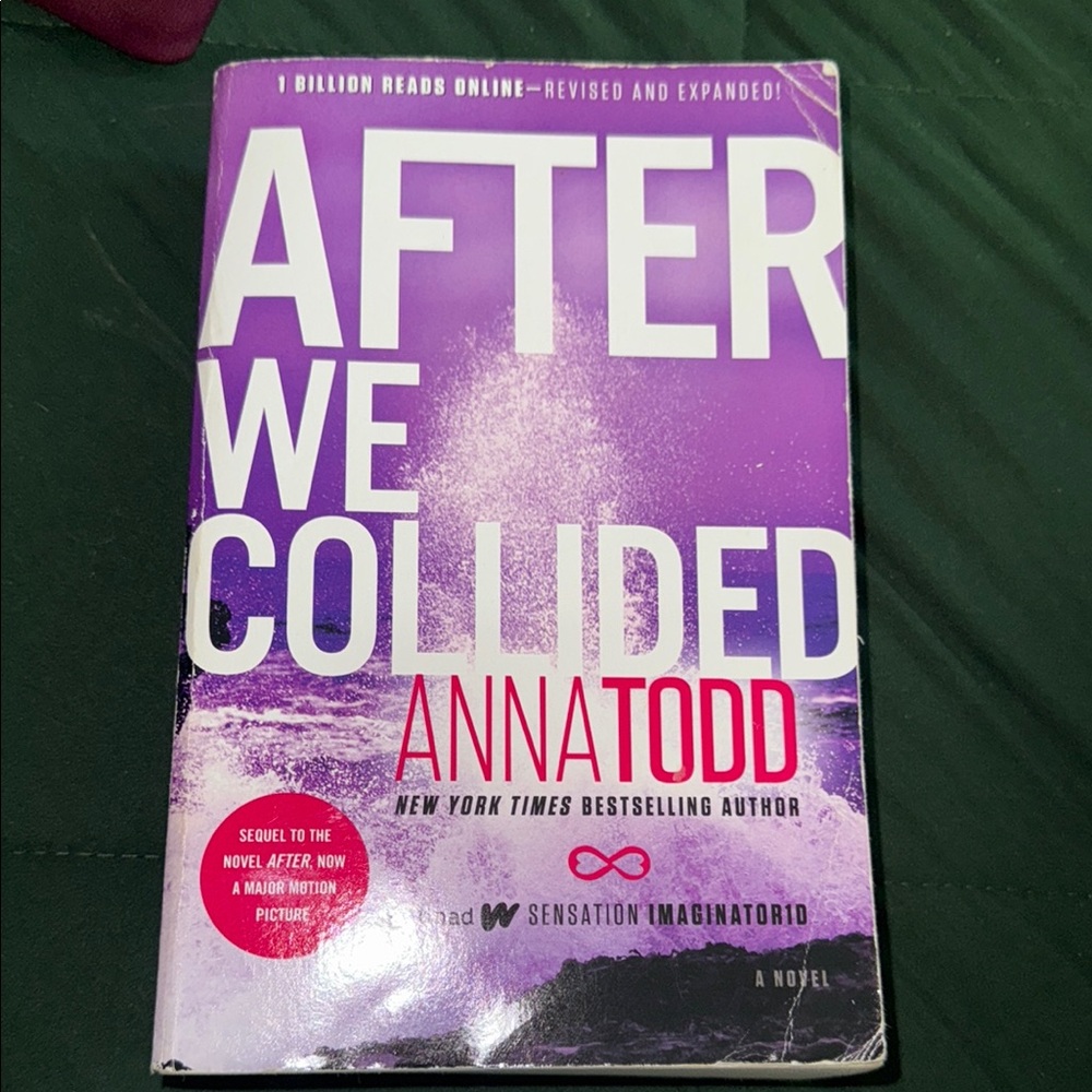 'After We Collided' Novel - Purple Cover